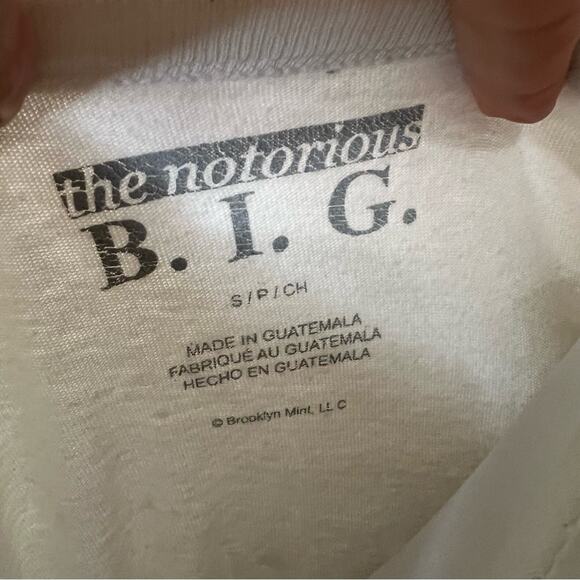 The Notorious BIG single stitch short sleeve tee shirt SMALL - Picture 5 of 6
